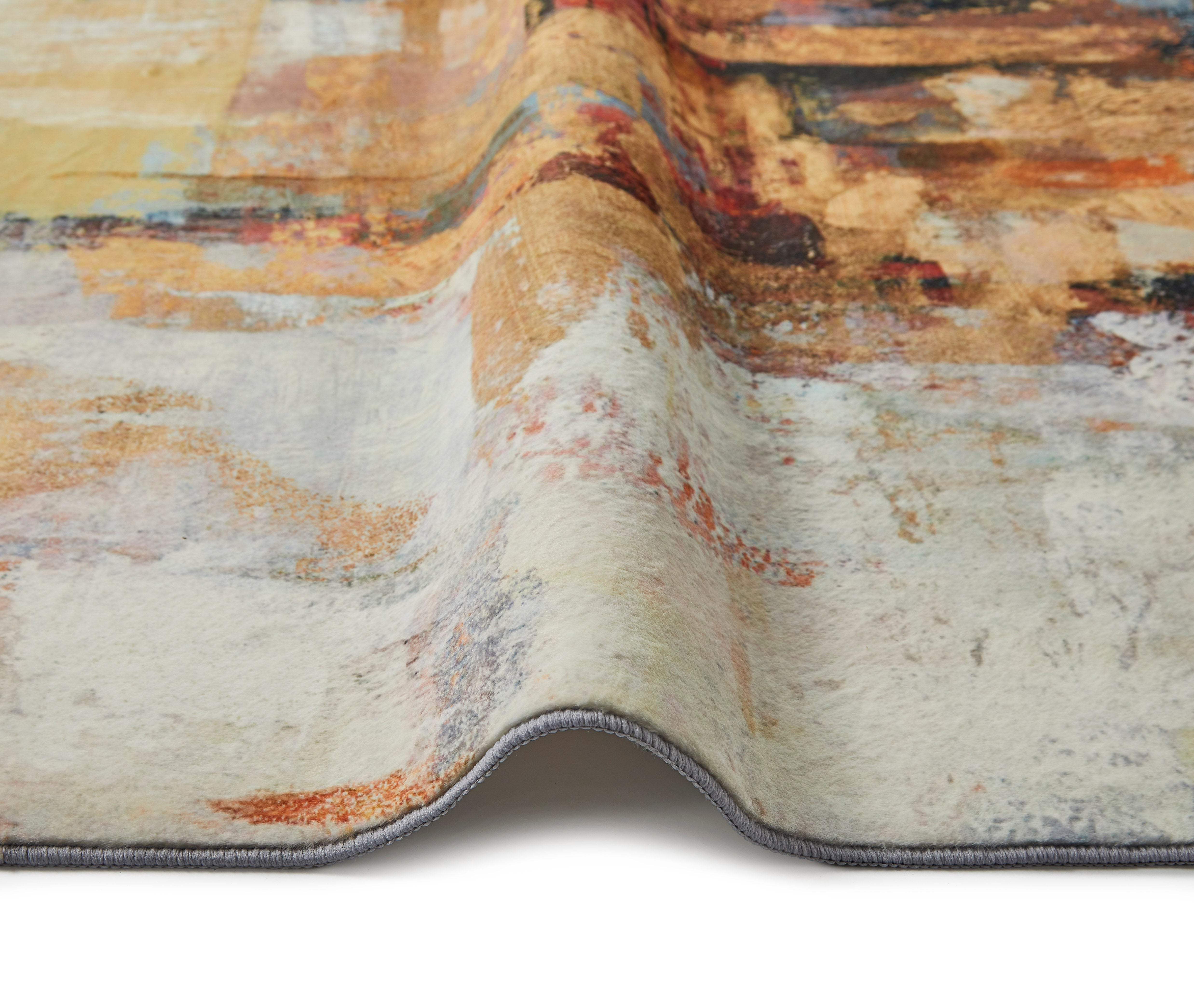 Concept Looms Lux Washable LUX03 Beige Multicolour Rug